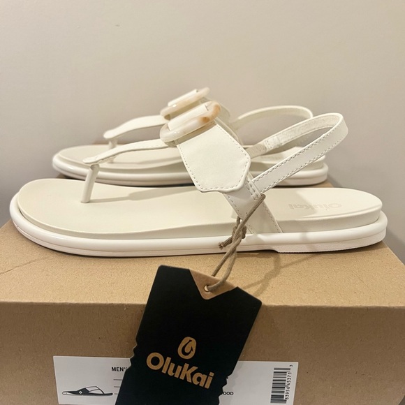 Olukai Women’s Size 8 La‘i T–Bar Strappy Beach Sandals NWT - Picture 8 of 9